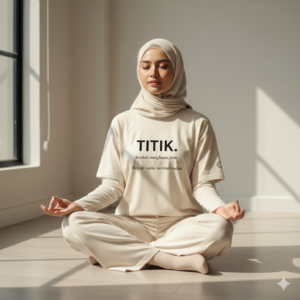 The Titik Tee - Ivory Hijab Edition